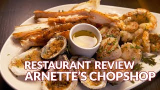 Restaurant Review  Arnettes Chop Shop  Atlanta Eats [upl. by Patsy24]