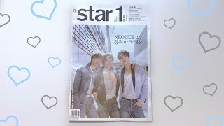 Star 1 Magazine ♡ NCT Haechan Mark amp Jungwoo [upl. by Inafetse]