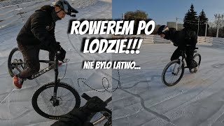 WJECHALIŚMY ROWERAMI NA LODOWISKO [upl. by Perron705]