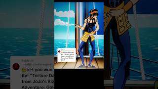 I tried the quotGang Torture Dancequot from Jojos Bizarre Adventure tanjem jojosbizzareadventure [upl. by Irahs]