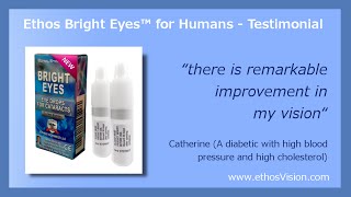 Best Eye Drops For Cataracts Testimonial Review Video [upl. by Lisab1]