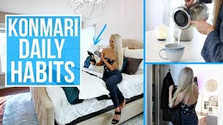 KONMARI HABITS 8 Daily Rituals of Marie Kondo [upl. by Luthanen]