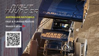 An Australian Epic  2024 Australian Sprint Car Nationals  Feature Race [upl. by Alves]