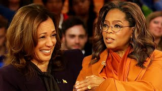 Oprah Winfrey Interviews Kamala Harris in Michigan [upl. by Beitris]