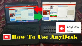 How to use anydesk remote desktop  Anydesk kaise use kare anydesk viralvideo connection [upl. by Faxun562]