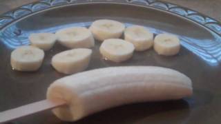 Kitchen Tip 2  How To Keep a Banana From Turning Brown [upl. by Gawen]