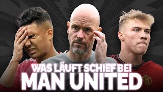 Platz 14 nach 3 Spieltagen Keine Entwicklung unter ten Hag Was läuft schief bei MANCHESTER UNITED [upl. by Esylla]