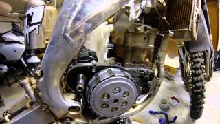 CRF450R clutch explained [upl. by Thgiled]