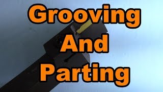 Grooving and parting tools made easy and affordable with cheap carbide inserts from Banggood [upl. by Ashley142]