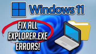 How to Fix All ExplorerExe Errors in Windows 11 Tutorial [upl. by Hall]