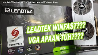 VGA Leadtek Winfast  VGA APAAN TUH Leadtek Winfast RTX 3060 Hurricane White Edition 12Gb [upl. by Lillie]