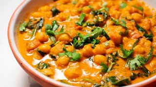 Chickpea Spinach Curry [upl. by Bella]