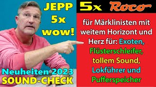 ROCO 2023  Toller Sound Pufferspeicher Lokführer  Flüsterschleifer [upl. by Lanctot]