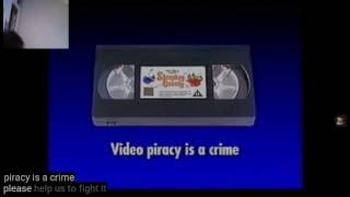 F A C T Disney piracy warning screen 1996 UK screen [upl. by Htiek]