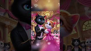 Kitty Queen finds a stray kitten  cat story cat catlover catlovers cats catshorts catstory [upl. by Mildred]