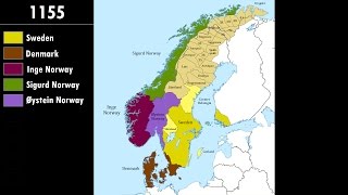 History of Scandinavia Every Year [upl. by Brett]