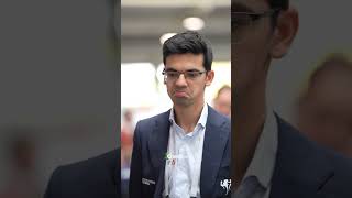 Anish Giri Checking Praggnanandhaas Game chess shorts [upl. by Aitra370]