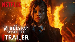 WEDNESDAY ADDAMS – SEASON 2 TRAILER  Netflix HD [upl. by Juliana]