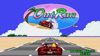 OUTRUN  SEGA GENESIS  RETRO PLAY 120 [upl. by Aneeb]