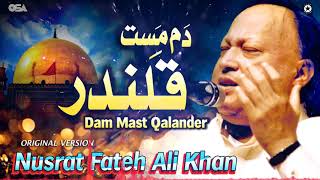 Dam Mast Qalandar  Nusrat Fateh Ali Khan  Official Original Version  OSA Islamic [upl. by Minton250]