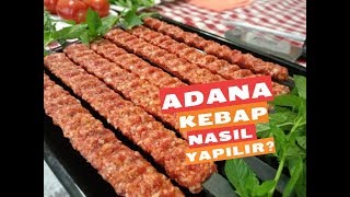 ADANA KEBAP NASIL YAPILIR [upl. by Talbot]