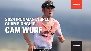 2024 Ironman World Championship  Post Race Interview Cameron Wurf [upl. by Darren]