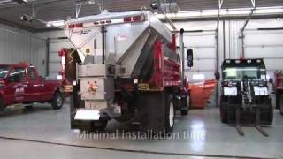 Swenson Electric VBox Salt Spreader [upl. by Ammann525]