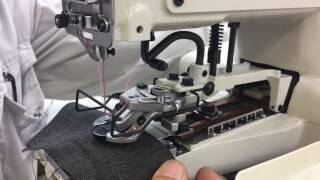 JACK JK1377 sewing machine JUKI MB1377 type [upl. by Elocen463]