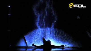 Water Curtain Projection [upl. by Ynney]