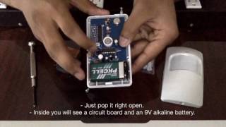 SadoTech Wireless Doorbell Model K  Setup Installation [upl. by Shlomo]