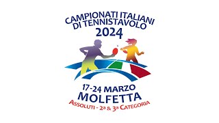 Campionati Italiani 2 cat  T1 T2  TABELLONE [upl. by Ehcropal]