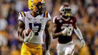 LSU WR Racey McMath Highlights  All Snaps From The 2019 Season [upl. by Boleslaw]