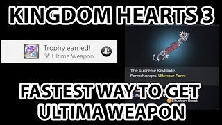 Kingdom Hearts 3 Ultima Weapon  Step by Step Guide [upl. by Keele]