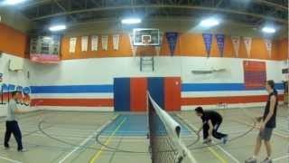 GoPro Badminton [upl. by Yadseut761]