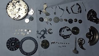 4r36 nh36 4r35 nh35 disassembly amp assembly watch repair tutorials [upl. by Deny]