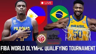 🔴LIVE GILAS PILIPINAS VS BRAZIL  Live Score and Commentator gilas basketball [upl. by Roede]