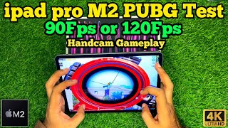 ipad pro M2 😍 BGMI Test With Handcam 😱 Gameplay in 2024 PUBGM [upl. by Gurl]