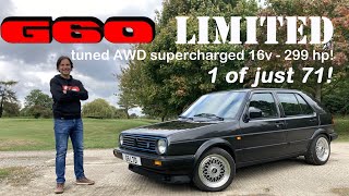 Mk2 VW Golf G60 LIMITED  I drive VWs HOLY GRAIL  1 of JUST 71 ever made [upl. by Annayd]