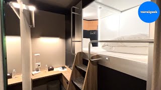 Staying in Expensive Capsule Hotel in Tokyo Japan  Dormy Inn Korakuen [upl. by Ophelie]