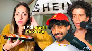 ela comprou SUSHI da SHEIN enviado da china [upl. by Pega]