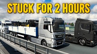 The Longest Traffic Jam in ETS2 Destination Hannover Event [upl. by Annair]