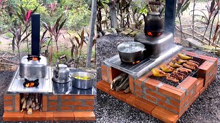 how to make a wood stove from a broken sink 193 [upl. by Bozovich312]