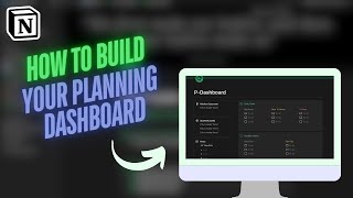 How to Build Ultimate Planning Dashboard in Notion [upl. by Ozner]