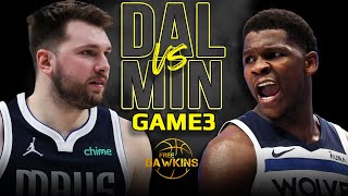 Dallas Mavericks vs Minnesota Timberwolves Game 3 Full Highlights  2024 WCF  FreeDawkins [upl. by Lazes]