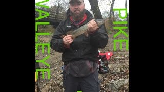 Fishing For Walleye and Pike on the Wapsipinicon [upl. by Rodmun]