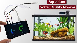 Aquarium Water Quality Monitoring System for Aquatic Life using TDS  Temperature Sensor amp ESP32 [upl. by Linneman431]