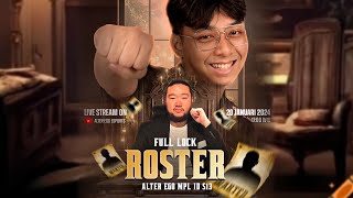 FULL ROSTER ANNOUNCEMENT MPL ID DIVISION  ALTER EGO ESPORTS [upl. by Retsae]