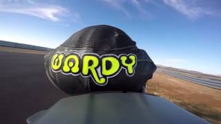 Andalucia Circuit trackday December 2016 Onboard Tom Ward Stock 600 GoPro [upl. by Atsillac]