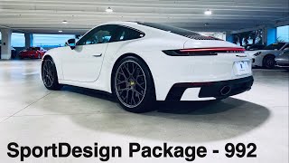 SportDesign Package 2020 Porsche 911 Carrera 4S Coupe 992 [upl. by Aicnelav377]