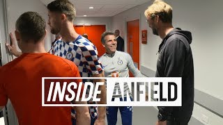 Inside Anfield Liverpool v Chelsea  Tunnel cam from Carabao Cup clash [upl. by Gault]